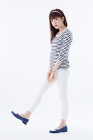 青学モデルパンプス 着用画像