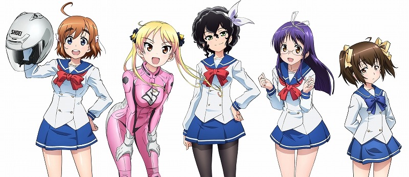 （左から）佐倉羽音、鈴乃木凜、天野恩紗、三ノ輪聖、中野千雨。