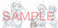 とらのあなのBlu-ray / DVD全6巻購入特典、描き下ろしタペストリー絵柄。