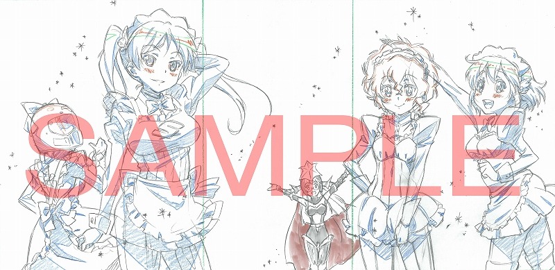 とらのあなのBlu-ray / DVD全6巻購入特典、描き下ろしタペストリー絵柄。