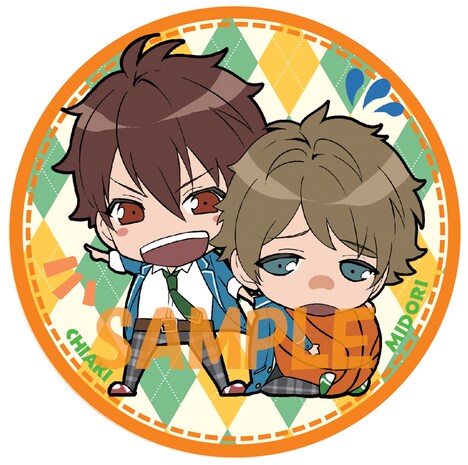 「あんさんぶるスターズ!」のステッカー。