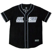 「KMAソルジャーチームロゴ ベースボールシャツ（ブラック）」