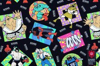 MEDICOM TOY「KINNIKUMAN」シリーズに使用される総柄。