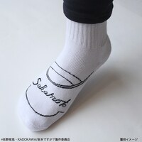 「坂本ですが？」の上履き風靴下。