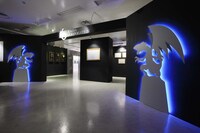 原画展のエントランス。