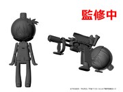 ジャッジメントガンモーフィンモードへと変形する「めたもろいど ルル子」。