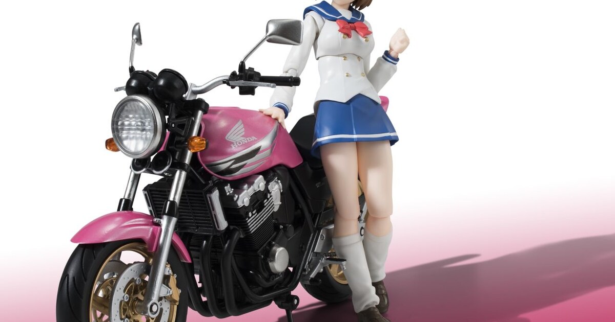 ばくおん!!」佐倉羽音と愛車・ピンクのスーフォアがフィギュアに 