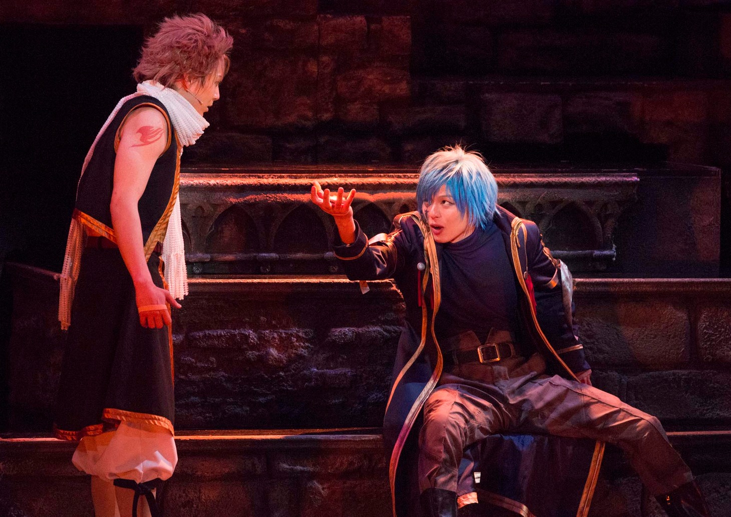 舞台「ライブ・ファンタジー『FAIRY TAIL』」公開ゲネプロの様子。