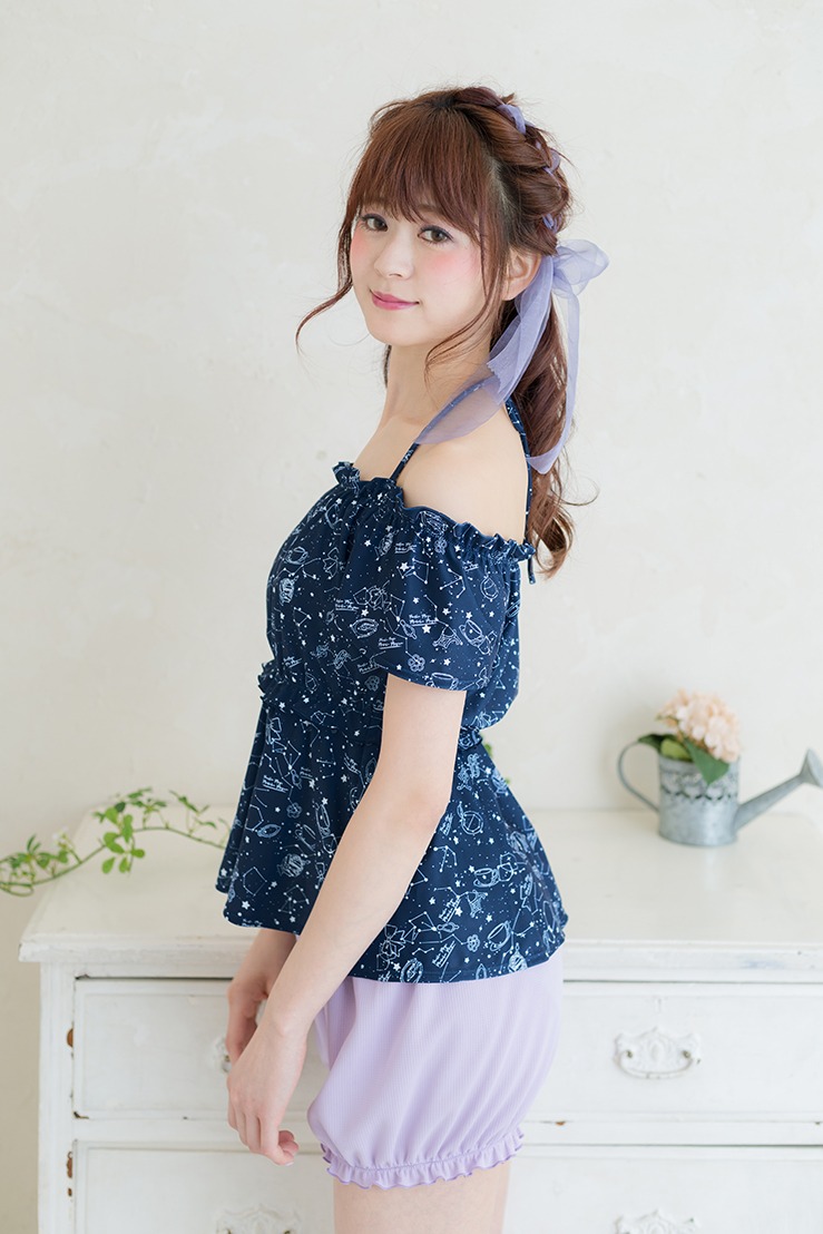 「暁美ほむらモデル水着」着用イメージ