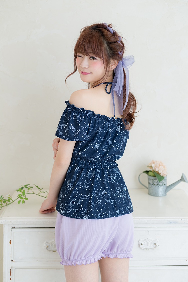 「暁美ほむらモデル水着」着用イメージ