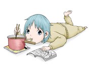 「ニートめし！」のカラーカット。