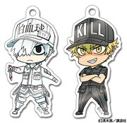 「はたらく細胞」3巻特装版に付属するアクリルキーホルダー。