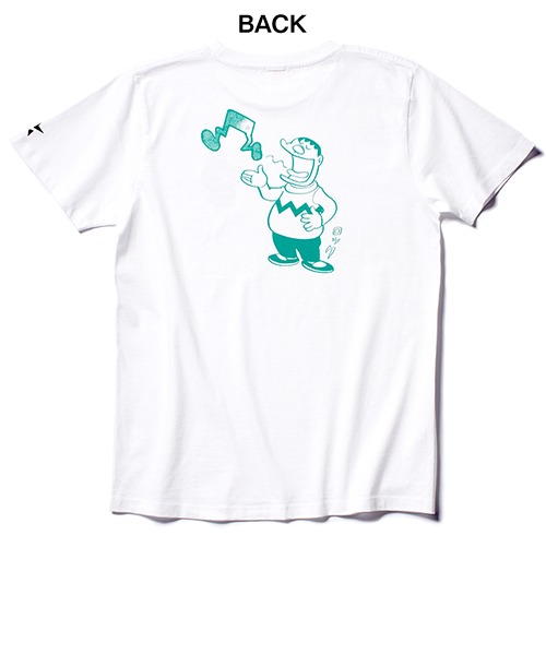 「ドラえもん＆ジャイアン」Tシャツバック
