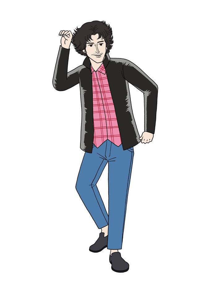 イー・ドンミョンの設定画。