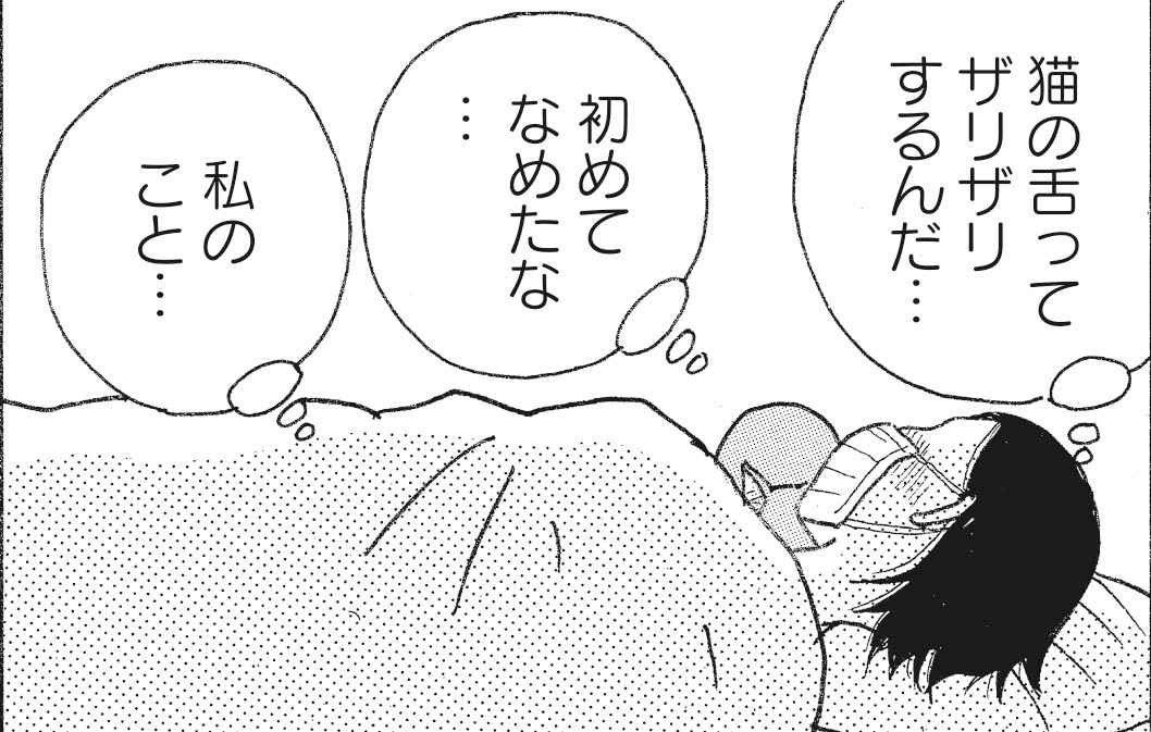 「はじめての猫」の1シーン。