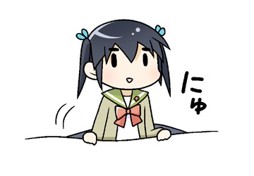 LINEスタンプ「今日のノルマさん」の一例。