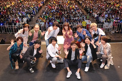 「フェス松さん」の出演者たち。