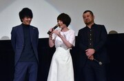 （左から）林遣都、花澤香菜、ケンドーコバヤシ。