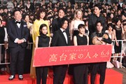 「高台家の人々」レセプションパーティの様子。