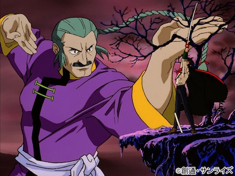 秋元羊介演じるマスター・アジア。