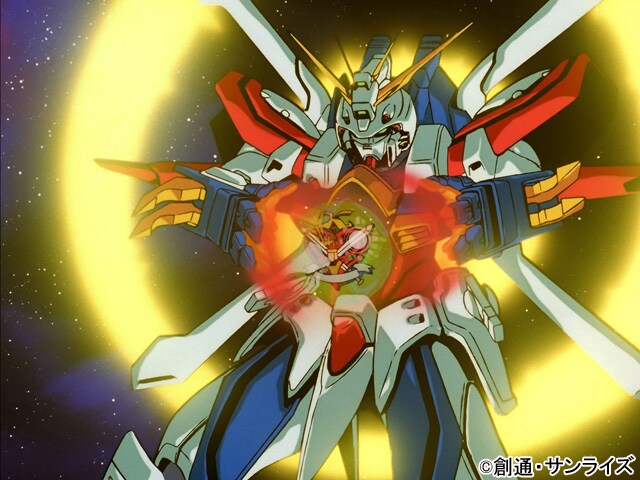 機動武闘伝Gガンダム」場面写真 - 皆さんお待ちかね！Gガンダムが高