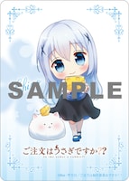 ポップコーンに付属するステッカーのチノVer.