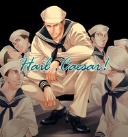 ヨネダコウによる、ミュージカルスターを演じるチャニング・テイタムのイラスト。