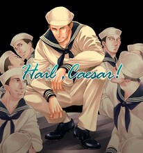 ヨネダコウによる、ミュージカルスターを演じるチャニング・テイタムのイラスト。