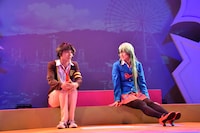 「舞台版 実は私は」公開ゲネプロの様子。