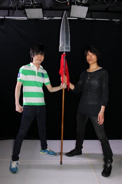 （左から）畠中祐、LUNKHEAD・小高芳太朗。