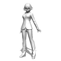 下村泉の3DCGモデルデータ。