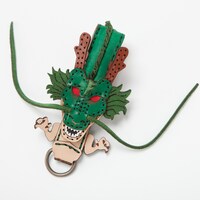 「OJAGA DESIGN ドラゴンボールZ『神龍』フラップキーホルダー」