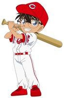 「『名探偵コナン』×広島東洋カープ」ビジュアル