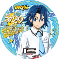 誕生日を記念し、ドリンクメニューを頼むともらえる真波山岳コースター。