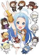 Cygames原作、有都あらゆる「グラブルジャージ部っ！」(c)Cygames, Inc.