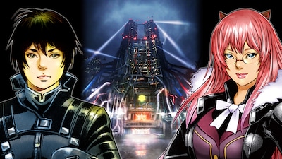 ニトロプラス原作、叶精作「凍京NECRO＜トウキョウ・ネクロ＞」 (c)Nitroplus (c)Seisaku Kano