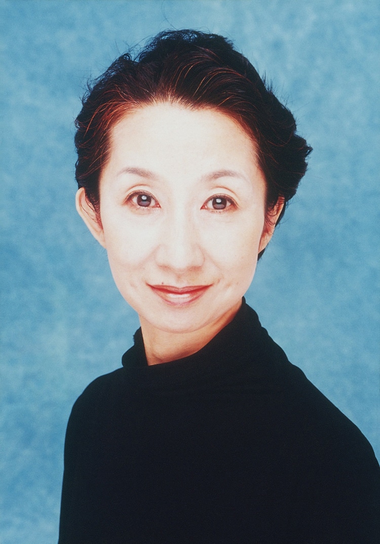 間宮麗子役の鷲尾真知子。