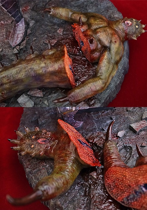 「ガッツ大砲斬り 1/6 スケール2016Ver.　限定I　スプラッター彩色」
