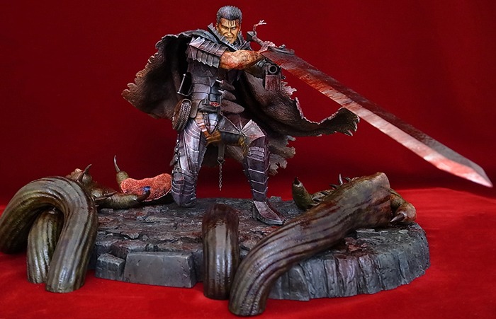 「ガッツ大砲斬り 1/6 スケール2016Ver.　限定I　スプラッター彩色」