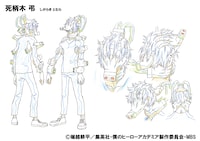 死柄木弔の設定画。