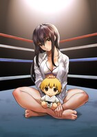 「アトムとイブ」のイラスト。