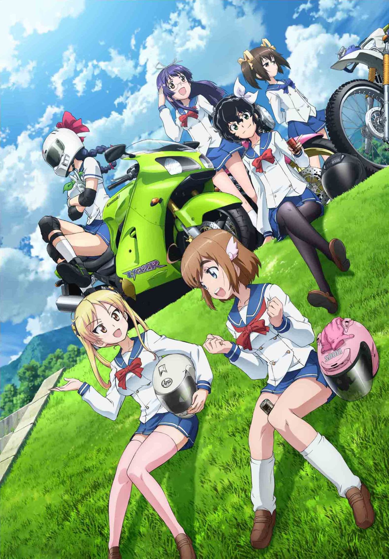 「ばくおん!!」キービジュアル第2弾