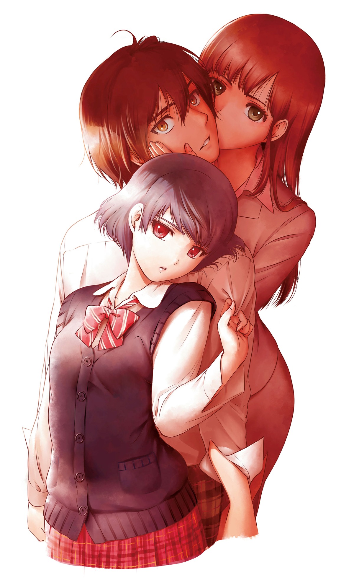 「ドメスティックな彼女」のイラスト。