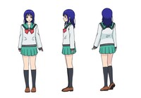 照橋心美の設定画。