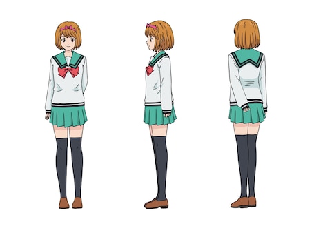 夢原知予の設定画。