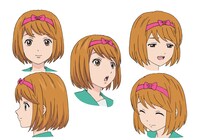 夢原知予の設定画。