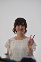 セーラーヴィーナス／愛野美奈子役の長谷川里桃。