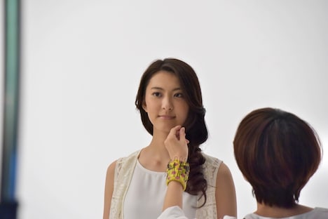 セーラージュピター／木野まこと役の楓。