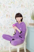 4年生モデルの着用例。