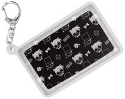 シリコンパスケース コナンモデルとキッドモデルの共通のイラスト。